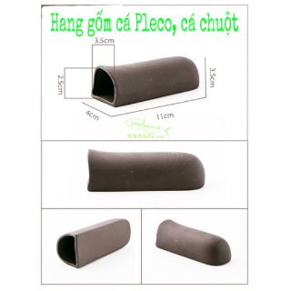 Hang gốm cho cá pleco cá chuột