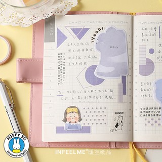 Giấy Note/ Ghi chú DẤU CHÂN MEO MI