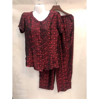 Bộ Lụa Gấm Bà Già  Gấm Thái Tuấn ( SIZE 40-70KG)