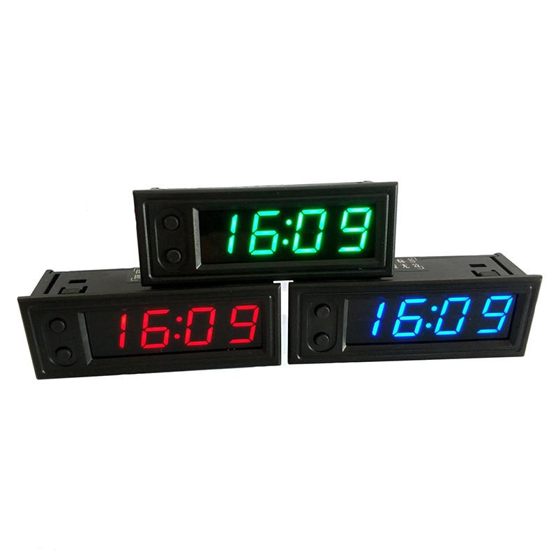 Đồng Hồ Điện Tử 3 Trong 1 Cho Xe Hơi