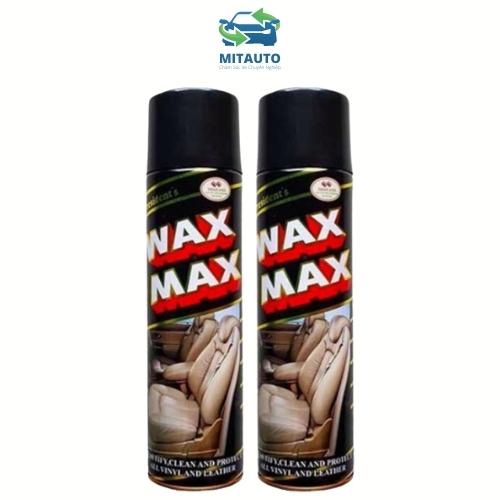 Xịt bóng wax max đánh bóng ghế sofa da đồ gỗ trong gia đình chai 500ml Mitauto