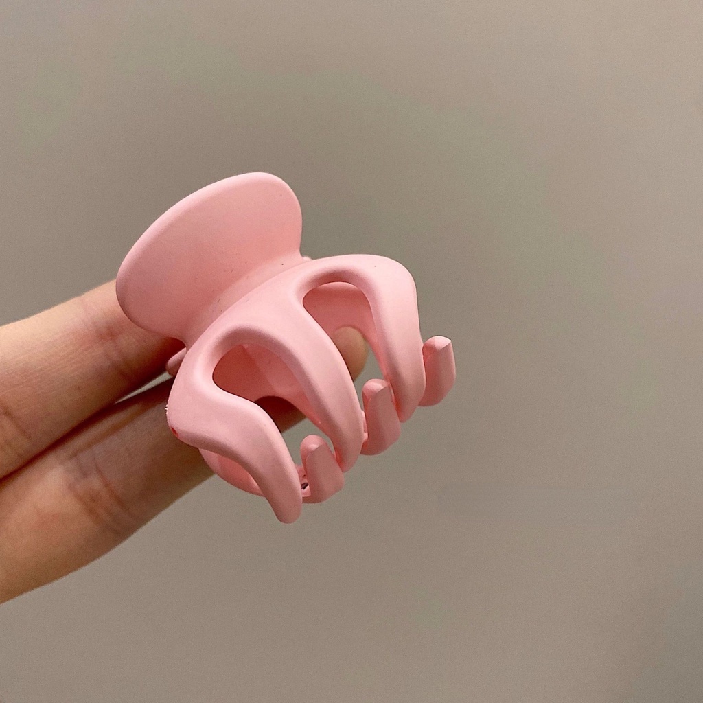 Kẹp Tóc Nhỏ 3cm Bằng Nhựa Acrylic Màu Sắc Phong Cách Hàn Quốc Cho Nữ