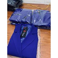 Áo vest nữ hai lớp. Áo vest công sở tay lỡ dáng ngắn chất vải mềm mại có túi thật hai bên | BigBuy360 - bigbuy360.vn