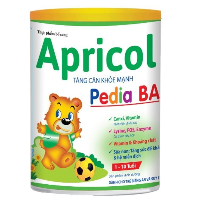 Sữa bột Apricol pedia 900gr