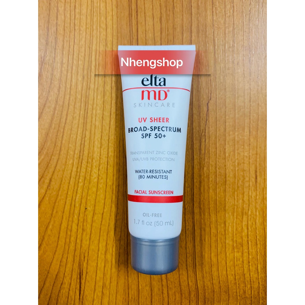 Kem chống nắng có chống nước Elta MD UV Sheer Broad-Spectrum SPF 50+