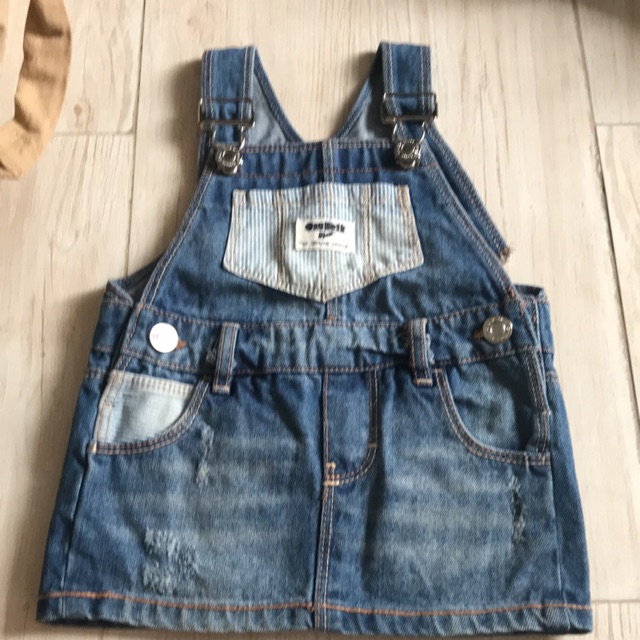 Váy jean cho bé gái