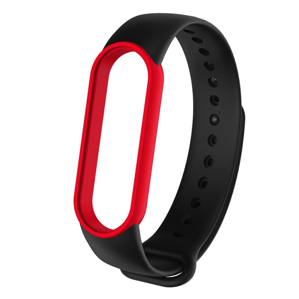 Dây Đeo Thay Thế Chất Liệu Silicon Thiết Kế Nhiều Màu Sắc Cho Xiaomi Mi Band 5 Xiaomi Mi Band 5