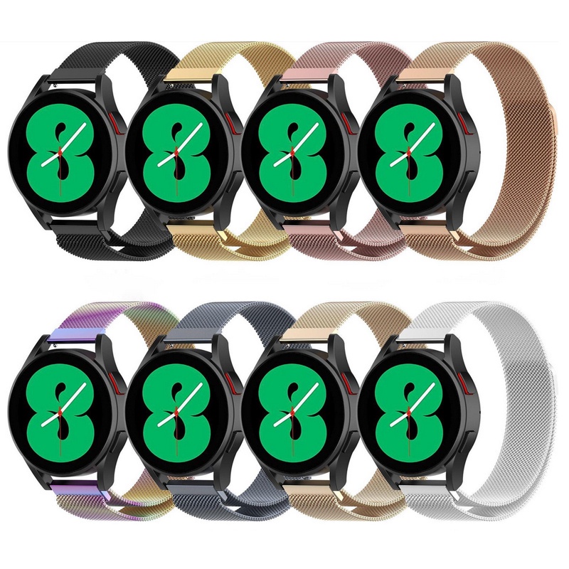 Dây đeo inox Milanese 20mm cho đồng hồ thông minh Samsung Galaxy Watch4 Classic