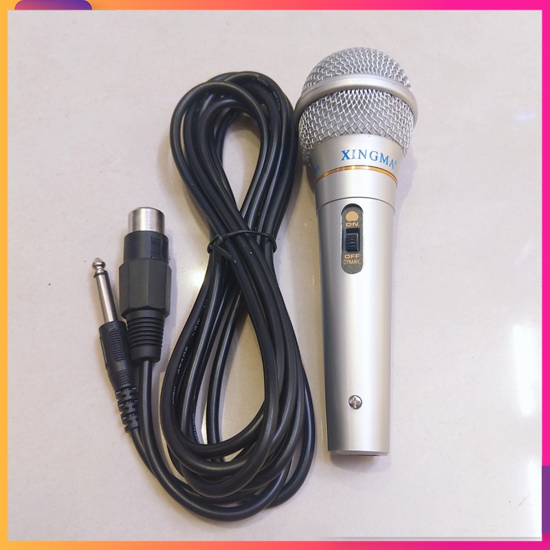 Mic Hát Karaoke XINGMA AK-319 thế hệ mới cho âm thanh sống động, Sử Dụng Cho Loa Kéo, Ampli, Tivi - Hát Cực Hay