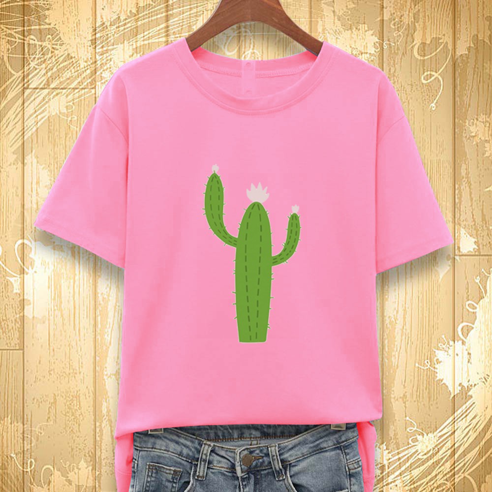 Áo thun nữ in hình thời trang Everest KM509