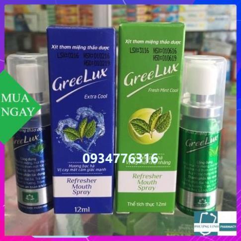 Greelux Xịt thơm miệng thảo dược