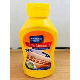 Mù Tạt Vàng hiệu American Garden 227g [Nhập khẩu chính hãng]