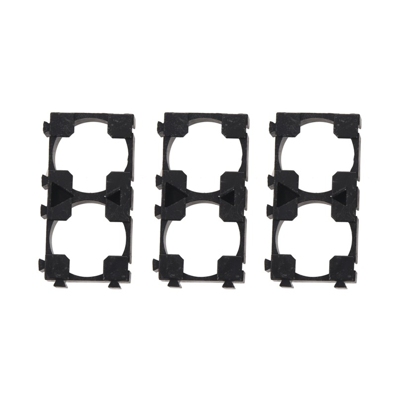 20x 18650 Lithium Battery Double Holder Bracket for Cell Pack Black | BigBuy360 - bigbuy360.vn