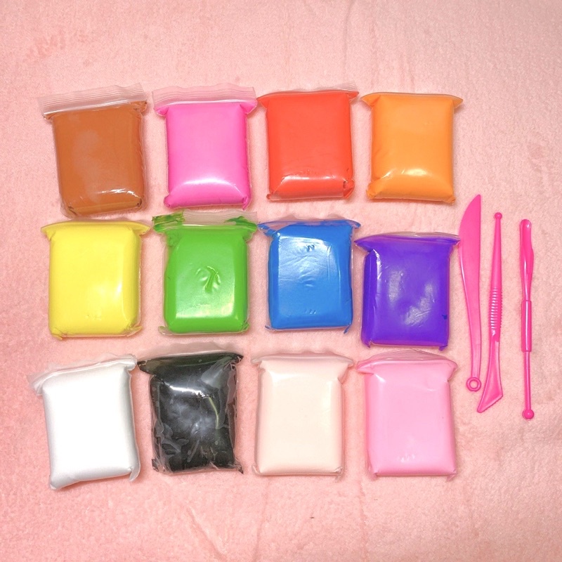 Đất Sét Nhật Làm Slime Siêu Nhẹ - Soft Clay - Nguyên Liệu Làm Slime