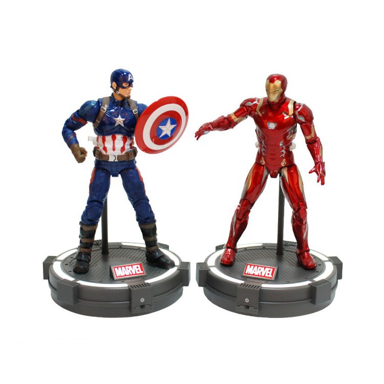 Mô hình Figure Marvel Avengers Iron Man Spider-Man Hawkeye Ant-Man Thanos Falcon Hulk Captain America - Kunder Shop