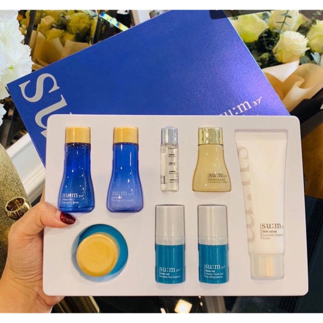 Set mini sum xanh 9 sản phẩm