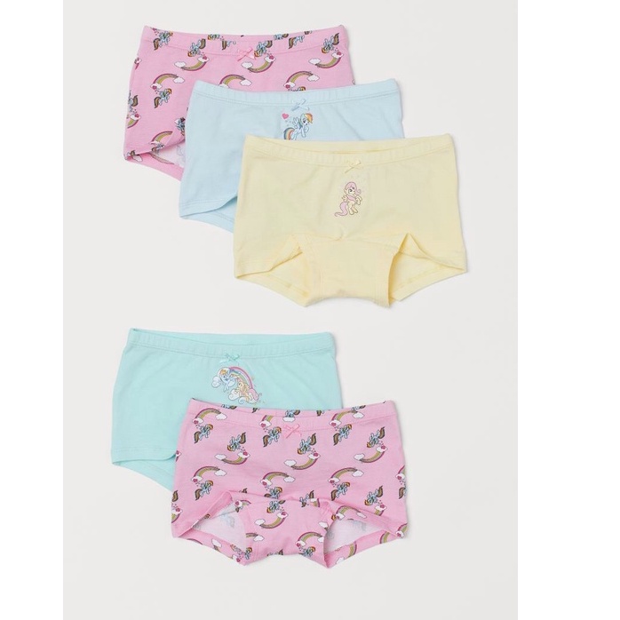 -SET 5 QUẦN CHIP HM CAO CẤP CHO BÉ GÁI -MÃ QBG04-GIAO SET NGẪU NHIÊN