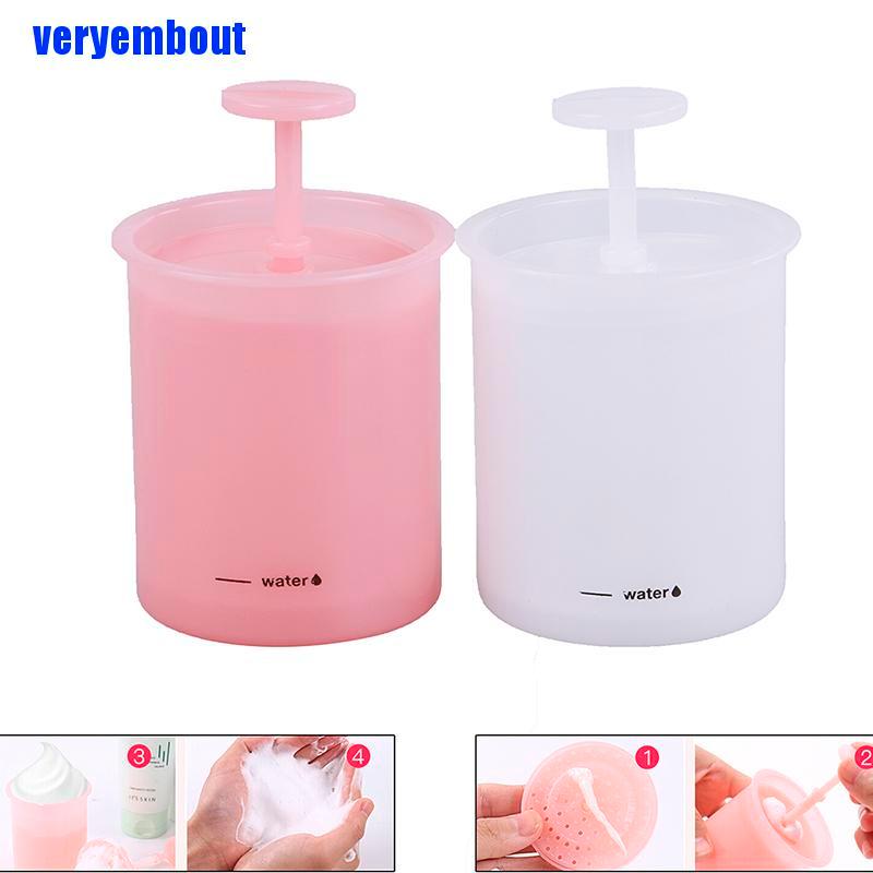 [Hàng mới về] Cốc tạo bọt sữa rửa mặt tiện dụng