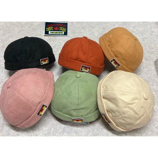 Mũ miki hat bo tròn không vành phong cách retro nam nữ - Nón beanie