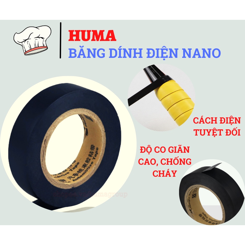 Băng dính điện NANO loại to, nhỏ