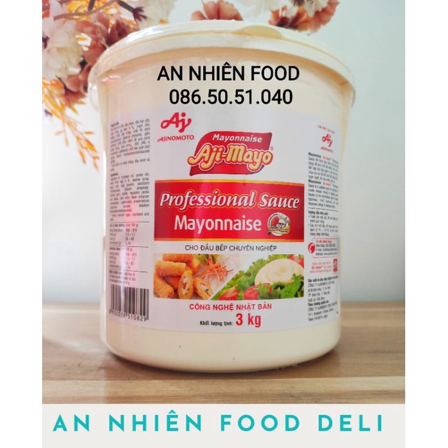 Xốt Mayonnaise 3KG Aj Mayo