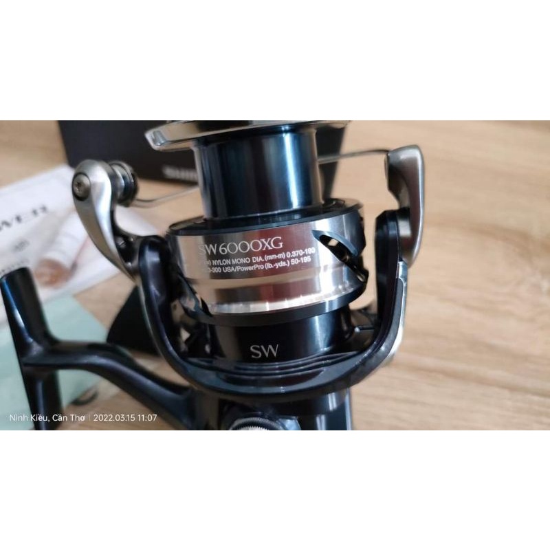 Máy Câu Cá Shimano 2021 Twin Power SW 6000XG - Máy Đứng