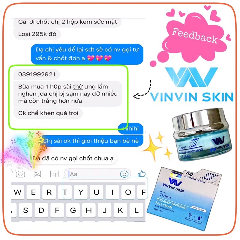 [FREESHIP] [chinh hang]Kem Face dưỡng trắng phục hồi da hư tổn- COLLAGEN WHITENING FACE CREAM | BigBuy360 - bigbuy360.vn