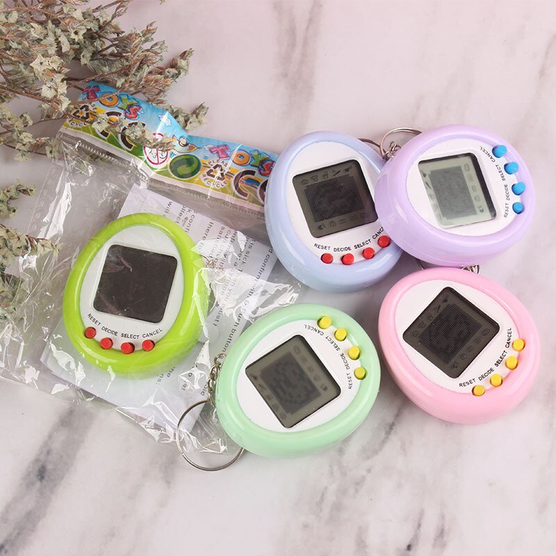 Máy nuôi thú ảo Tamagotchi cầm tay màn hình LCD tiện lợi