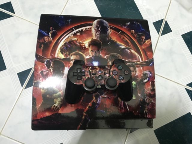 Skin PS3 Slim Avengers Infinity War