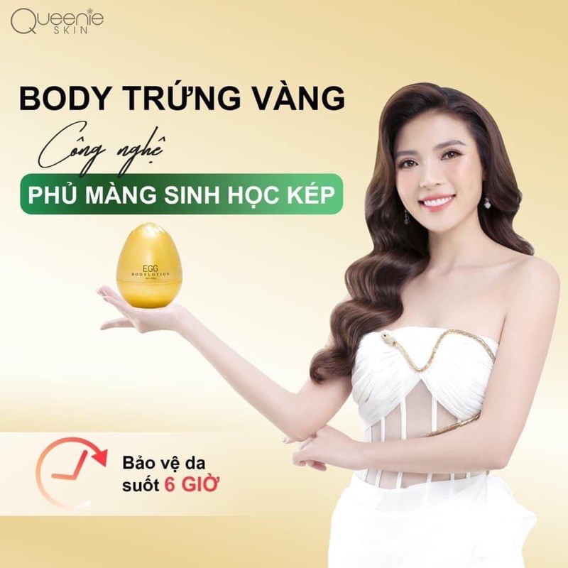 BODY TRỨNG VÀNG TẶNG HUYẾT THANH QUEENIE | BigBuy360 - bigbuy360.vn