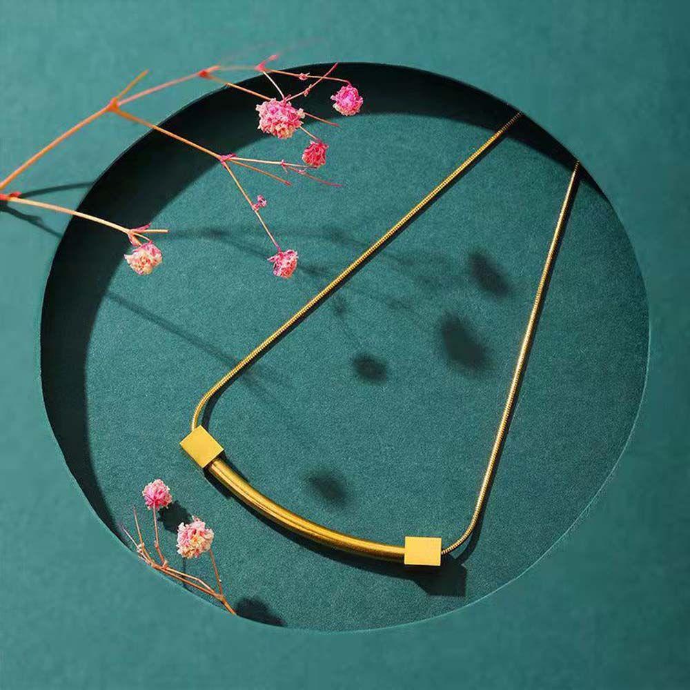 Dây Chuyền Mặt Thánh Giá Phong Cách Punk Hip Hop Cho Nữ|Vòng Tay Thép Titan Màu Trơn Thời Trang Hàn Quốc