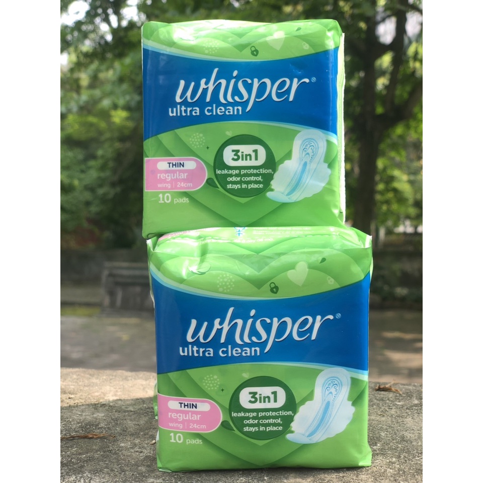 BĂNG VỆ SINH WHISPER 10 MIẾNG