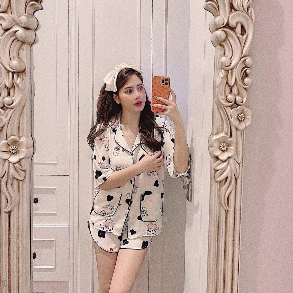 [BỘ PIJAMA] BỘ MẶC NHÀ , BỘ ĐỒ LỤA HÀNG XỊN MẶC ĐI CHƠI HAY Ở NHÀ ĐỀU ĐẸP