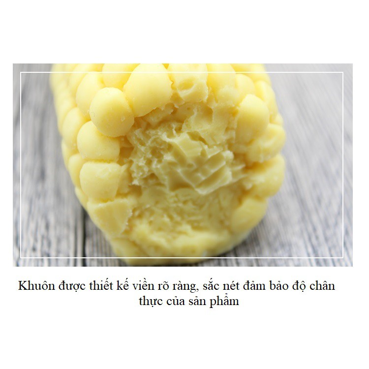 Khuôn bánh, khuôn silicon mẫu trái bắp - POPPY STORE