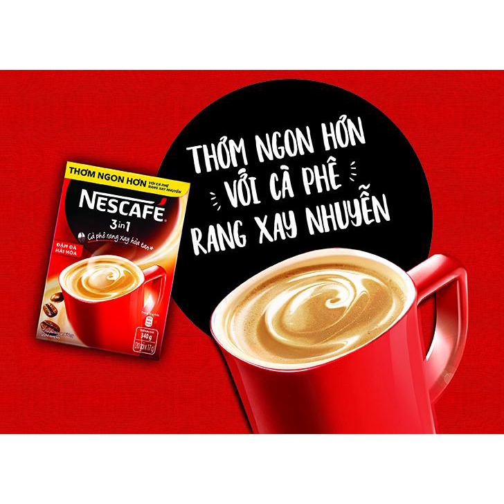 Cà phê Việt Nescafe Cà Phê  Sữa 3 In 1 (46 gói) 782g