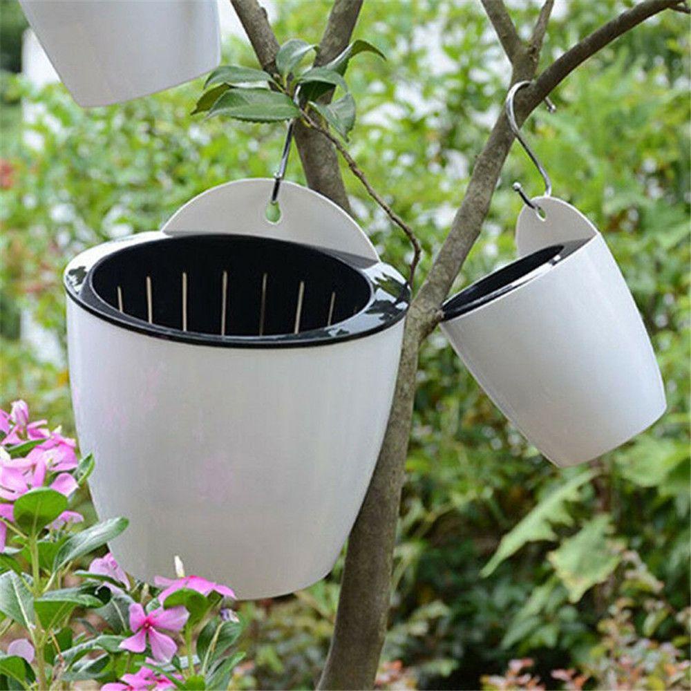 Chậu Hoa 24 Ngăn Tự Tưới Nước Sáng Tạo Có Thể Xếp Chồng Lên Nhau