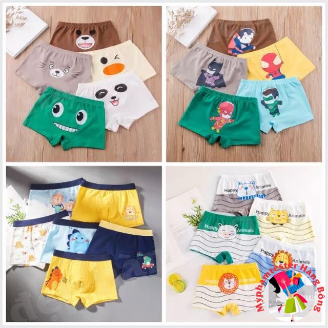 Quần sịp đùi cotton mềm cho bé trai