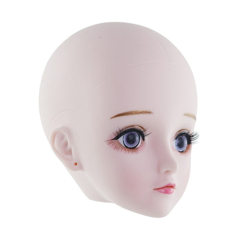 Mới Búp Bê Mắt 4d 1 / 3 bjd Cao 60cm Da Hồng Kèm Đầu Búp Bê diy