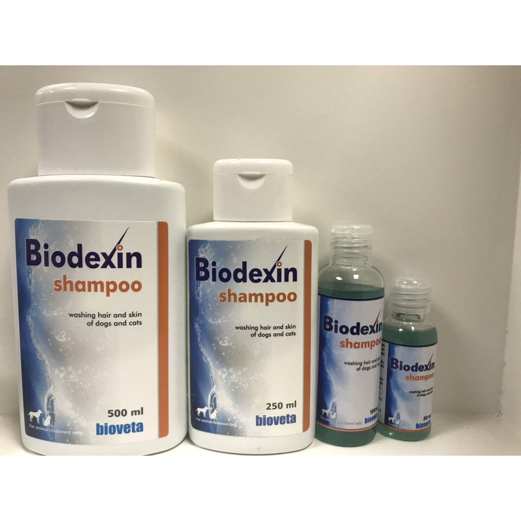 Sữa tắm viêm da chó mèo Biodexin shampoo