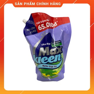 Nước giặt xả Maxkleen - Túi siêu tiết kiệm 3,8kg (Hương Sớm Mai)