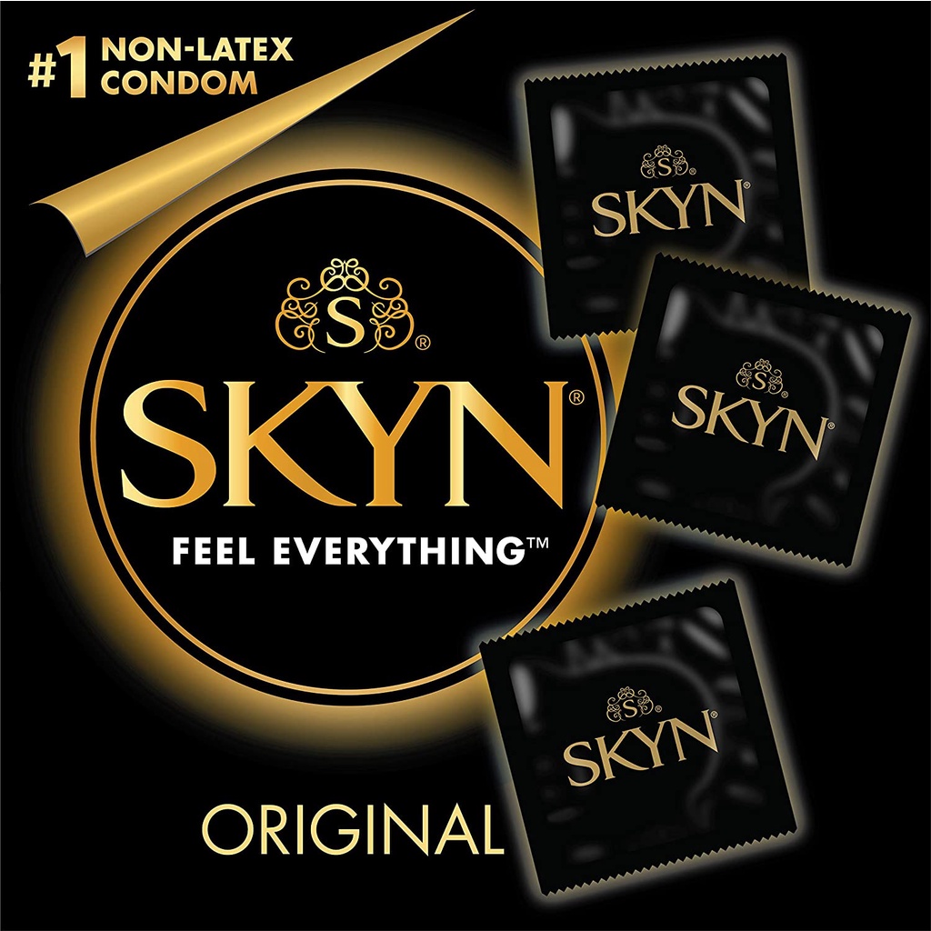 Bao cao Su LifeStyles SKYN Non-latex Siêu Mềm Cao Cấp hộp 12 cái