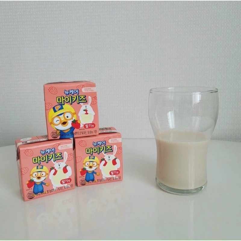 Sữa nước Pororo Daesang tăng chiều cao & cân nặng cho bé từ 1 tuổi