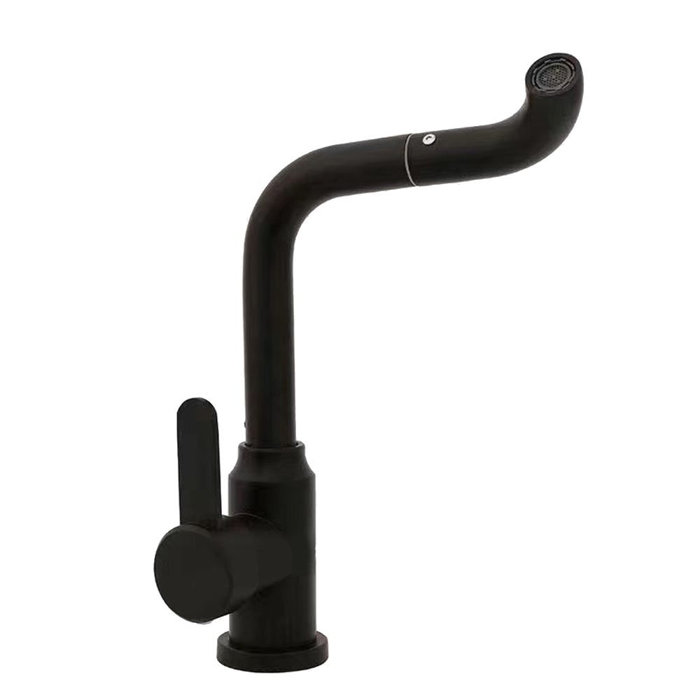 Vòi Bếp 360° Vòi Nước Nóng Lạnh Bằng Thép Không Gỉ Cho Nhà Bếp