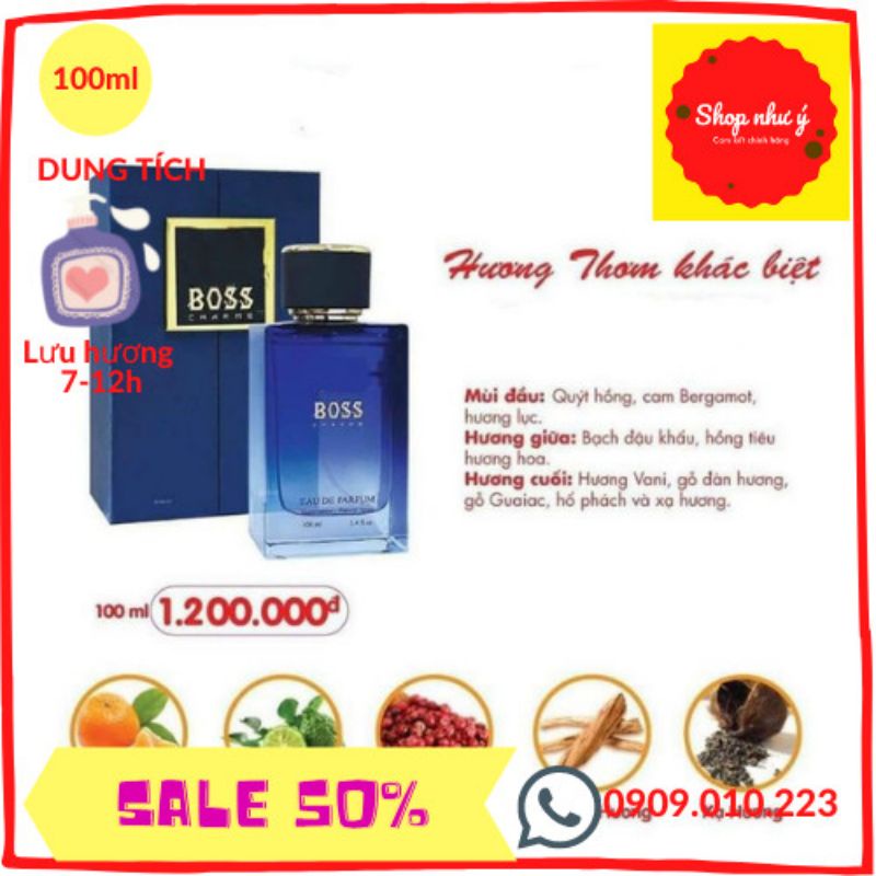 NƯỚC HOA C- BOSS 100ML