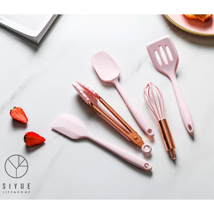 Bộ dụng cụ làm bánh, nấu ăn bằng silicone  SY1919