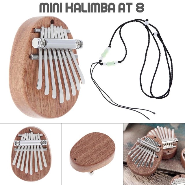 Đàn kalimba 8 phím gỗ phong lá đỏ