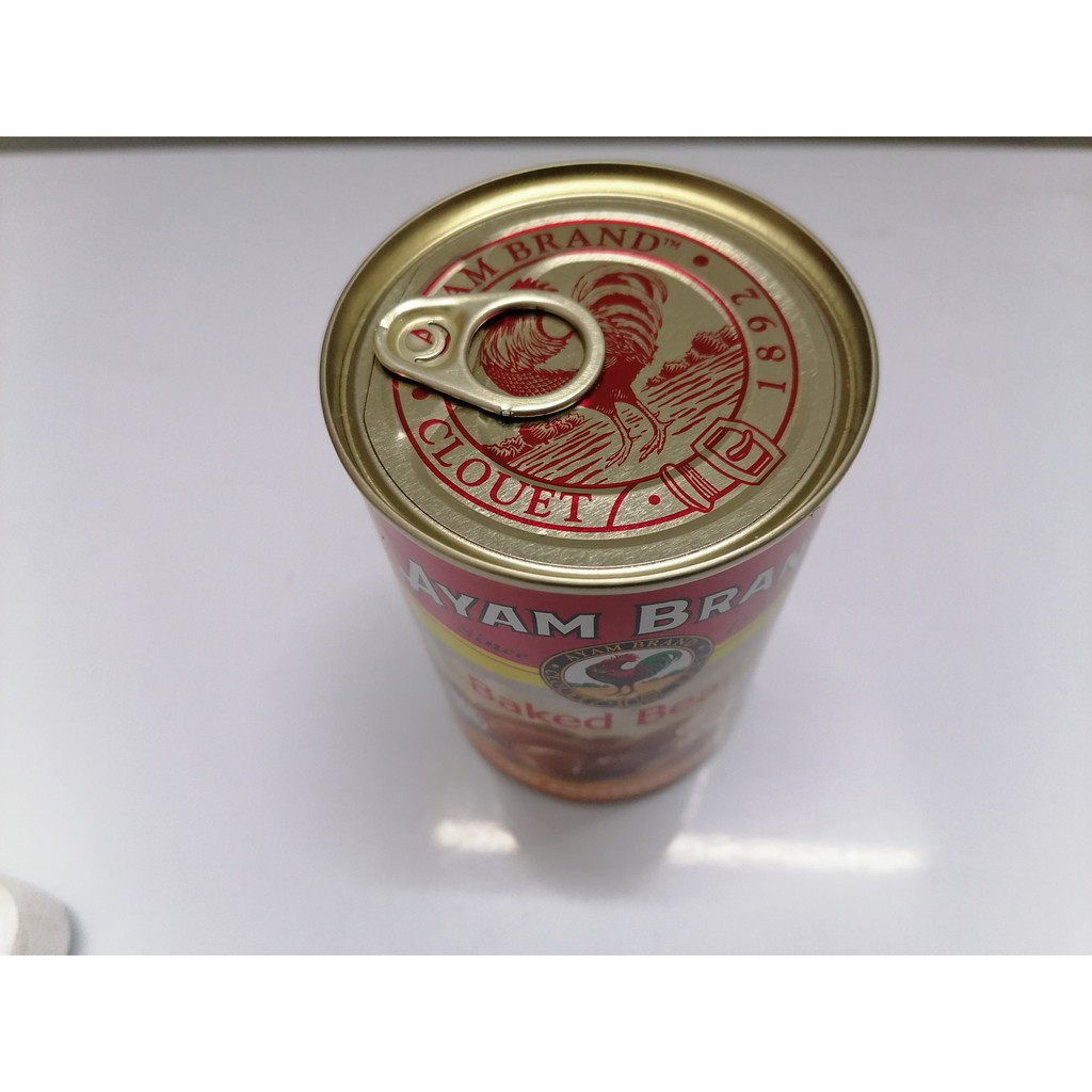 [425g – XỐT CÀ RI] ĐẬU ĐÓNG HỘP [VN] AYAM Baked beans in curry sauce (halal) (bph-hk)