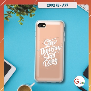 Ốp lưng dẻo in hình oppo f3 / a77