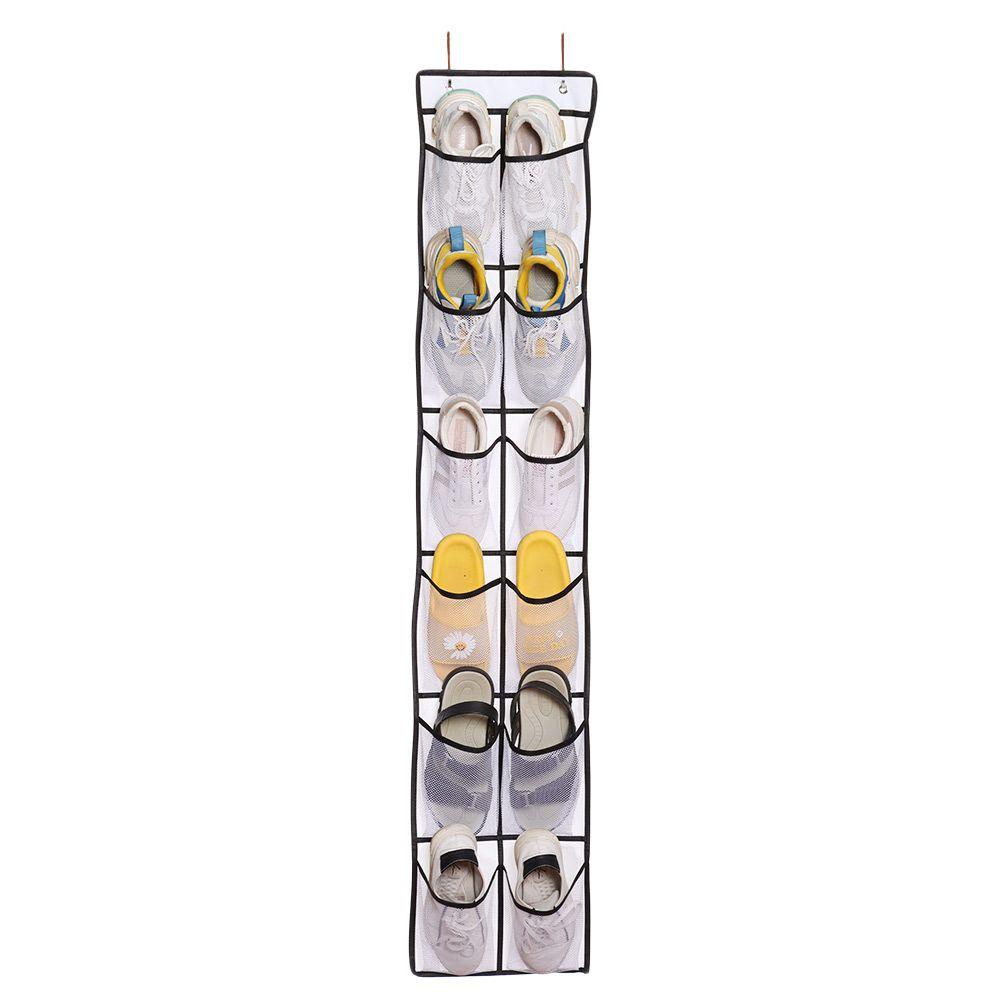 Giá Đỡ Giày 12 Ngăn Treo Sau Cánh Cửa Tiện Lợi