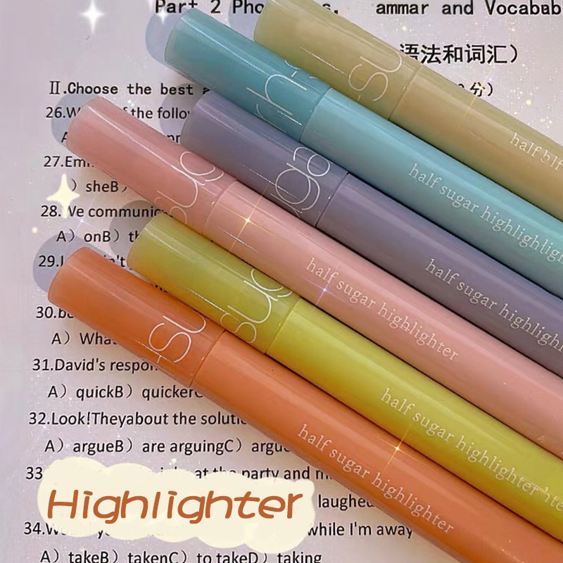 Set 6 Bút Màu Sắc Xinh Xắn Dành Cho Học Sinh